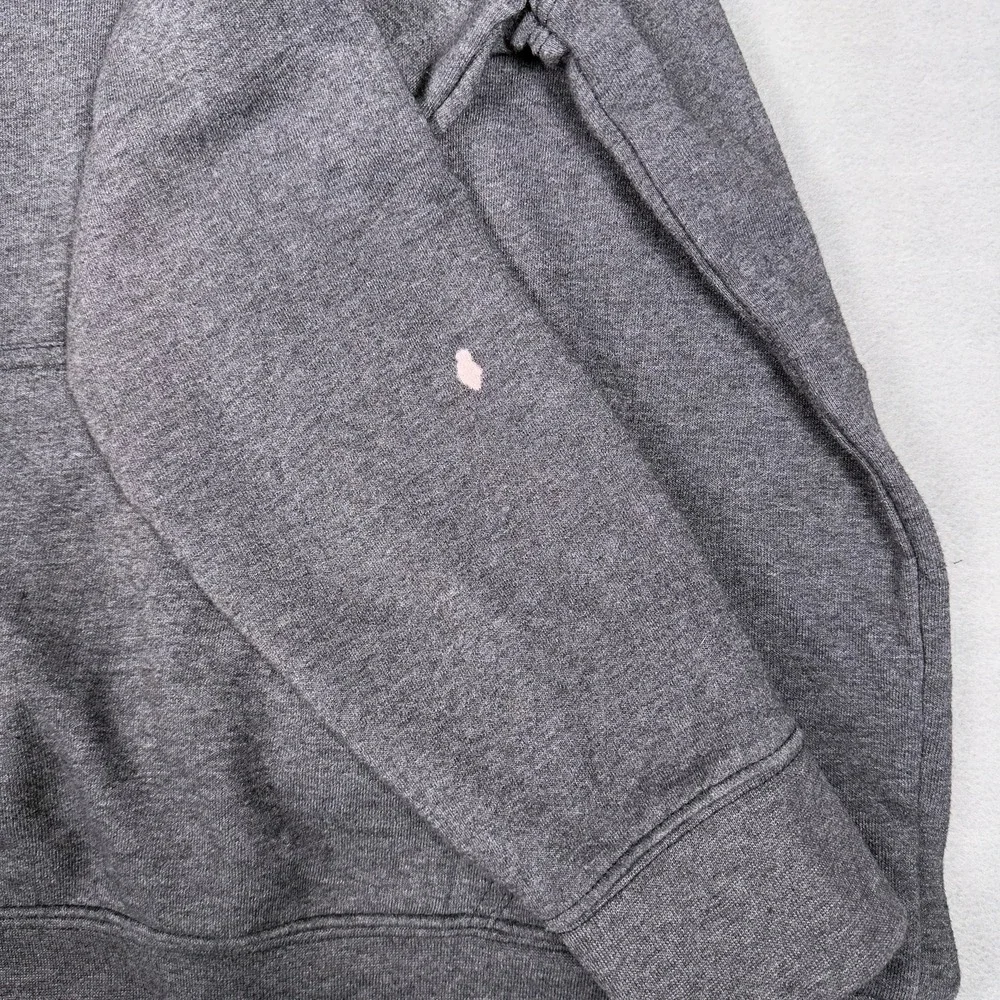 The North Face Mens XL Grey MTI Graphic Pullover Hoodie Sweatshirt
